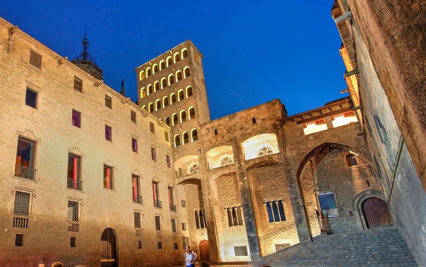 Palau Reial Major de Barcelona, Spain